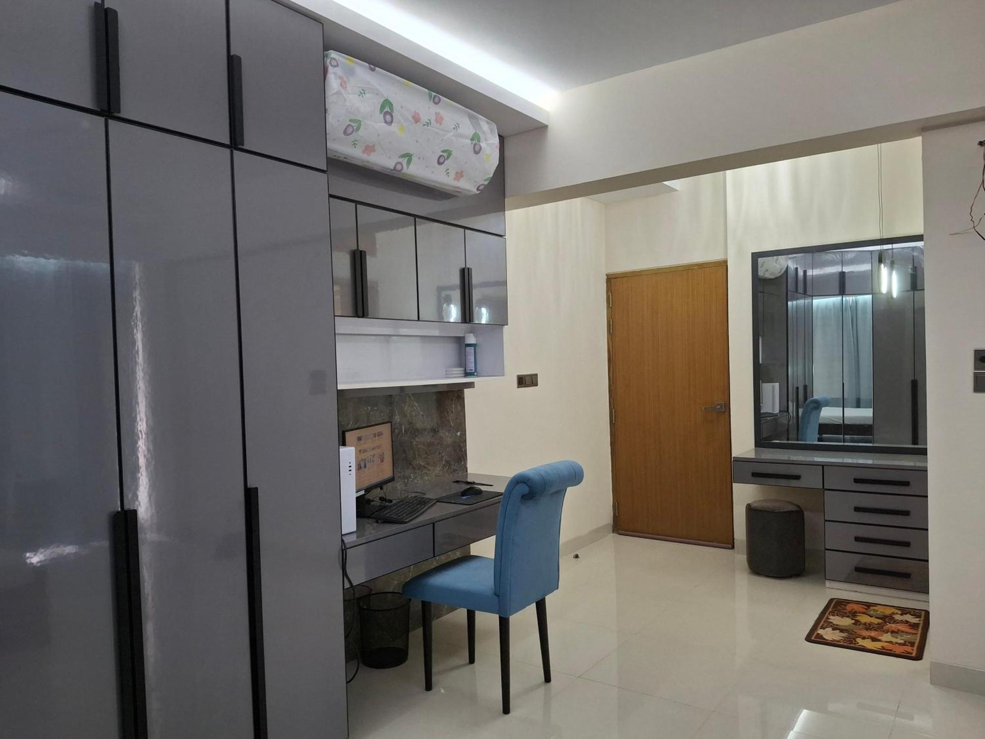 Elegant Secured Family Apartment With Open Space Dhaka Exterior foto